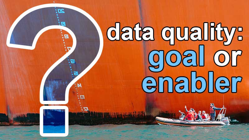 data quality goal or enabler