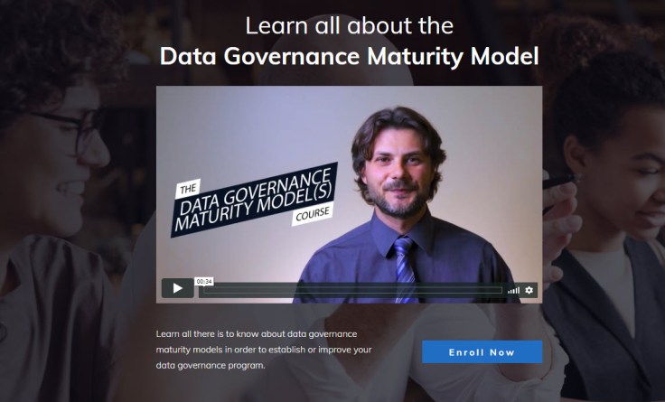 data governance maturity model course