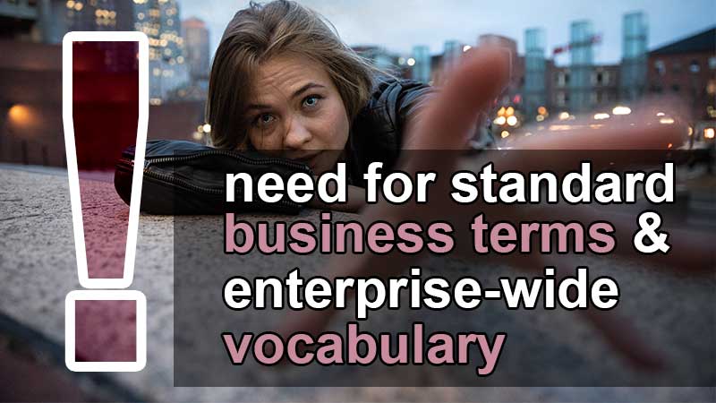 vital need for standard business terms
