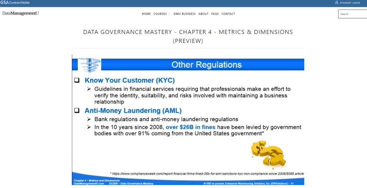 data governance mastery course preview