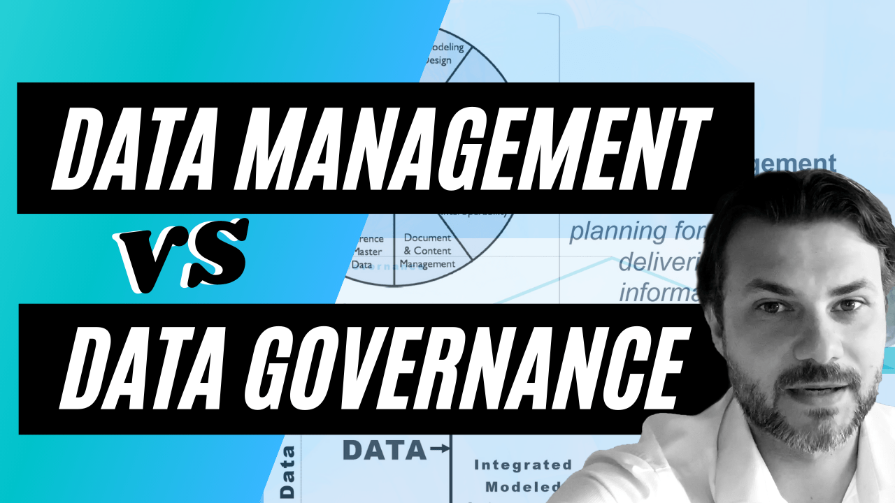 data management vs data governance